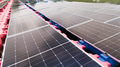 Drone view of Floating Solar Panel. Solar photovoltaic panel PV System in Industry lake water pond - PhotoDune Item for Sale