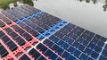 Drone view of Floating Solar Panel. Solar photovoltaic panel PV System in Industry lake water pond - PhotoDune Item for Sale