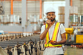 Professional African black worker working machine operator in heavy industry factory supervisor - PhotoDune Item for Sale