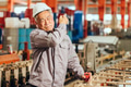 Senior worker tired exhausted muscle pain, Suffering shoulder pain from hard work in heavy industry - PhotoDune Item for Sale