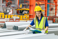 Young Asian woman engineer worker, professional employee working in metal sheet plant factory - PhotoDune Item for Sale
