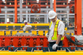 Technician engineer male machine service worker, professional work checking machine in plant factory - PhotoDune Item for Sale