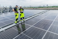 Professional Engineer Service Solar Panel. Worker Maintenance Cleaning Replacing Solar Panel. - PhotoDune Item for Sale