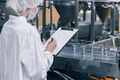 food cannery industry hygiene worker at conveyor belt, factory clean and hygiene inspector team - PhotoDune Item for Sale