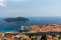 Aerial View of Dubrovnik Touristic Town - PhotoDune Item for Sale