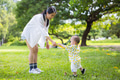 Mother play with her son at park - PhotoDune Item for Sale