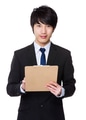 Young businessman hold with clipboard - PhotoDune Item for Sale