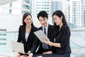 Business team discuss about the project together - PhotoDune Item for Sale