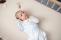 Asian newborn baby on bed - PhotoDune Item for Sale