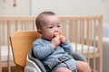 Baby enjoy the rice cracker at home - PhotoDune Item for Sale