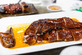 Traditional Hong Kong style roasted goose on plate - PhotoDune Item for Sale