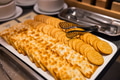 Assorted cookies served at buffet restaurant table - PhotoDune Item for Sale