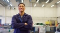 Portrait Of Male Student With Safety Glasses Studying For Auto Mechanic Apprenticeship At College - PhotoDune Item for Sale