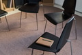 Empty Chairs Arranged in Circle Preparing for Group Therapy Session Indoors - PhotoDune Item for Sale