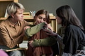 Diverse Young Women Comforting Crying Teenager during Group Therapy Session - PhotoDune Item for Sale