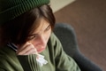 Portrait of Young Woman Wiping Tears during Group Therapy Session - PhotoDune Item for Sale