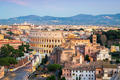 Rome, Italy with Historic Architecture at Dusk - PhotoDune Item for Sale