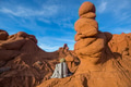 Hike in Utah in poncho - PhotoDune Item for Sale