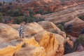 Hike in Utah in poncho - PhotoDune Item for Sale