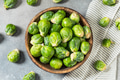 Green Organic Raw Brussel Sprouts - PhotoDune Item for Sale