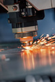 CNC Laser cutting of metal, modern industrial technology. - PhotoDune Item for Sale