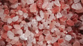 Pink Himalayan Salt Crystals Texture Close-Up Background - PhotoDune Item for Sale