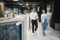 Salesman showing ceramic tiles to customer in store - PhotoDune Item for Sale