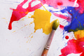 Colorful hand painted background - PhotoDune Item for Sale