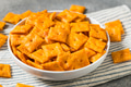 Savory Salty Cheese Cracker Squares - PhotoDune Item for Sale