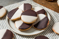 Homemade Sweet Black and White Crescent Cookies - PhotoDune Item for Sale