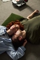 Young Couple Relaxing Together on Floor Listening to Vinyl Record - PhotoDune Item for Sale