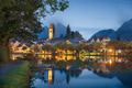 Interlaken, Switzerland at Blue Hour - PhotoDune Item for Sale