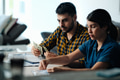 Couple Doing Home Budget And Paying Bills - PhotoDune Item for Sale