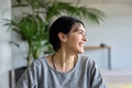 A close up portrait of a young businesswoman engaged in a professional meeting, confidently - PhotoDune Item for Sale