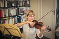 Woman playing the violin - PhotoDune Item for Sale