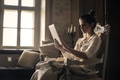 Woman using tablet - PhotoDune Item for Sale