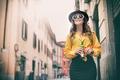 Girl waking in town - PhotoDune Item for Sale