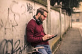 Man with a tablet - PhotoDune Item for Sale