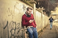 Man looking at his smartphone - PhotoDune Item for Sale