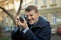 Man with a vintage camera - PhotoDune Item for Sale