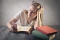Student girl with a smartphone - PhotoDune Item for Sale