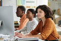 Working Collaboratively in Modern Office Environment - PhotoDune Item for Sale
