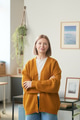 Senior Woman Wearing Knit Cardigan - PhotoDune Item for Sale