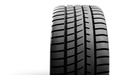 Single black car tire for modern performance vehicle isolated - PhotoDune Item for Sale
