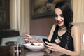 Girl having lunch - PhotoDune Item for Sale