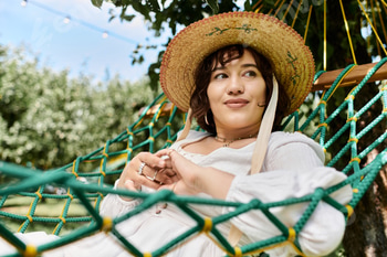 Summer dreams in a hammock